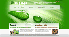 Desktop Screenshot of migor.pl